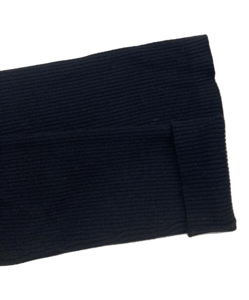 maison kitsune（メゾンキツネ）maison kitsune (メゾンキツネ) Bold Fox Head タートルネック ブラック サイズ:Lの古着・服飾アイテム