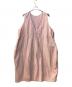 nest Robe (ネストローブ) 超撥水バックVネックノースリーブワンピース ピンク サイズ:Free：15000円