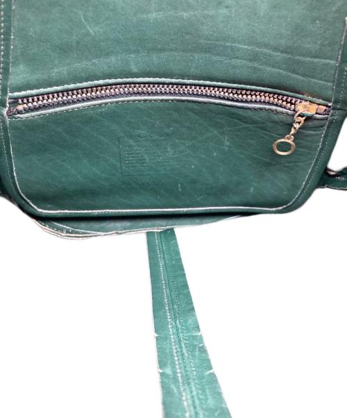COACH（コーチ）COACH (コーチ) 巾着ショルダーバッグ グリーンの古着・服飾アイテム