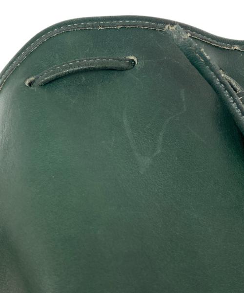 COACH（コーチ）COACH (コーチ) 巾着ショルダーバッグ グリーンの古着・服飾アイテム