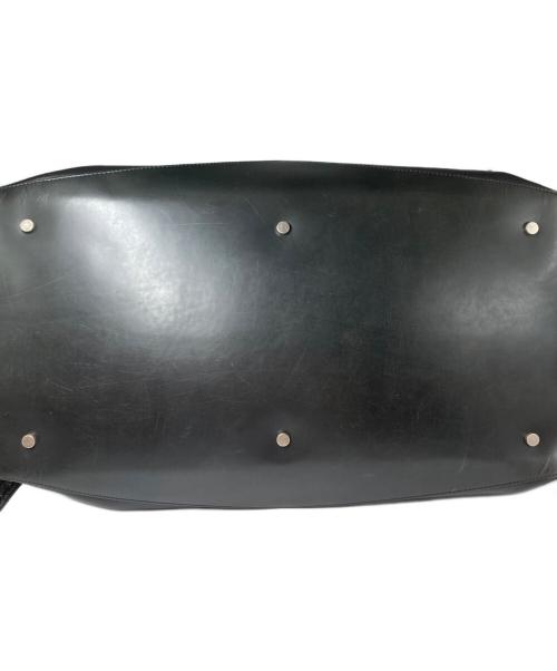 PAUL SMITH（ポールスミス）PAUL SMITH (ポールスミス) オールレザーボストンバッグ ブラック×ブラウンの古着・服飾アイテム