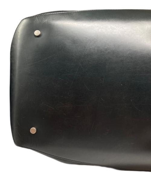 PAUL SMITH（ポールスミス）PAUL SMITH (ポールスミス) オールレザーボストンバッグ ブラック×ブラウンの古着・服飾アイテム