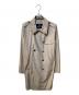 Aquascutum（アクアスキュータム）の古着「ナイロントレンチコート」｜ベージュ