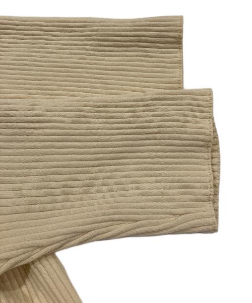 LOUNIE（ルーニー）LOUNIE (ルーニー) タフタドッキングニットワンピース ベージュ サイズ:Freeの古着・服飾アイテム