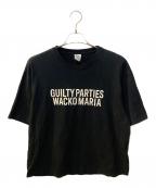 WACKO MARIAワコマリア）の古着「WASHED HEAVY WEIGHT CREW NECK T-SHIRT」｜ブラック