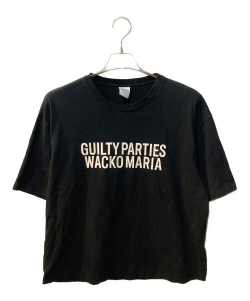 WACKO MARIA（ワコマリア）WACKO MARIA (ワコマリア) WASHED HEAVY WEIGHT CREW NECK T-SHIRT ブラック サイズ:Lの古着・服飾アイテム