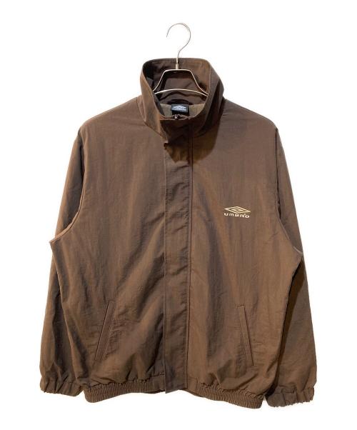 UMBRO（アンブロ）UMBRO (アンブロ) UMBRO EX WARM UP PISTE JACKET ブラウン サイズ:Lの古着・服飾アイテム