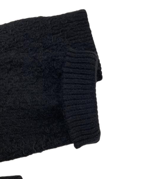 stein（シュタイン）stein (シュタイン) KID MOHAIR CARDIGAN ブラック サイズ:Sの古着・服飾アイテム