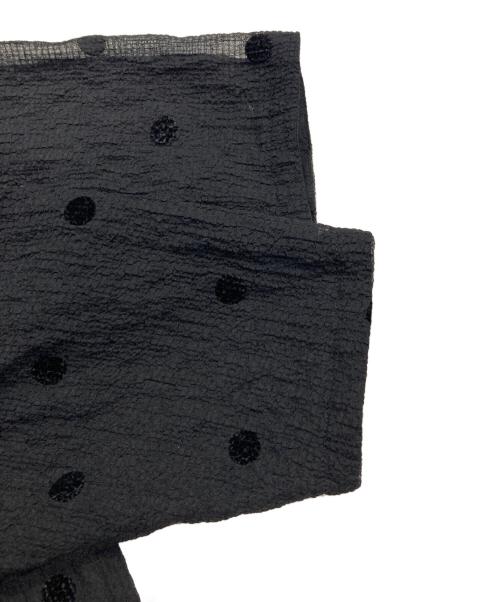 SHE TOKYO（シートーキョー）SHE TOKYO (シートーキョー) ドットブラウス ブラック サイズ:1の古着・服飾アイテム