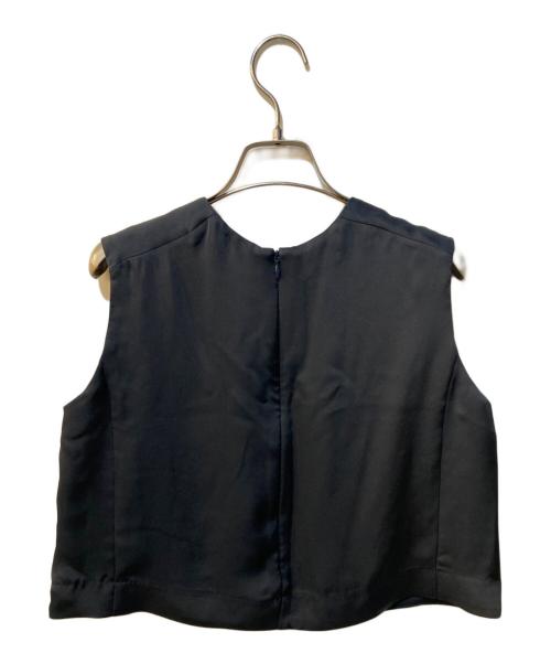 SHE TOKYO（シートーキョー）SHE TOKYO (シートーキョー) Theo Satin カットソー ブラック サイズ:1の古着・服飾アイテム