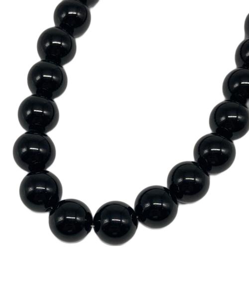 YVETTE（イヴェット）YVETTE (イヴェット) DROP NECKLACE ブラックの古着・服飾アイテム