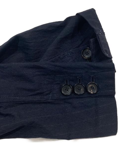 COMME des GARCONS HOMME DEUX（コムデギャルソン オム ドゥ）COMME des GARCONS HOMME DEUX (コムデギャルソン オム ドゥ) 3Bストライプジャケット ネイビー サイズ:XSの古着・服飾アイテム