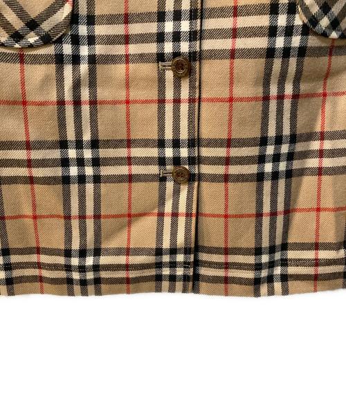 BURBERRY BLUE LABEL（バーバリーロンドンブルーレーベル）BURBERRY BLUE LABEL (バーバリーロンドンブルーレーベル) ノバチェックワンピース ブラック サイズ:38の古着・服飾アイテム