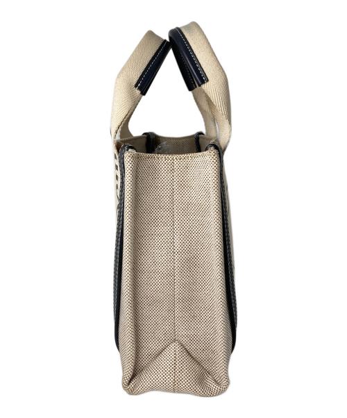 Chloe（クロエ）Chloe (クロエ) ウッディスモールトートバック ベージュの古着・服飾アイテム