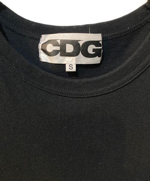 CDG（シーディージー）CDG (シーディージー) プリントTシャツ ブラック サイズ:Sの古着・服飾アイテム