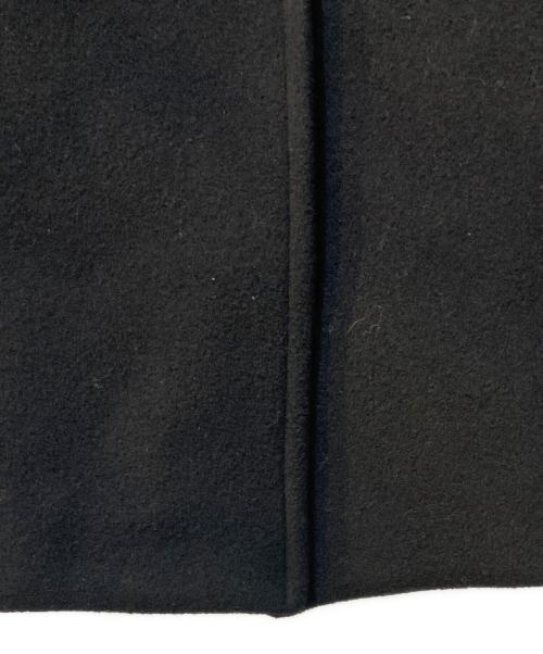 MACKINTOSH LONDON（マッキントッシュ ロンドン）MACKINTOSH LONDON (マッキントッシュ ロンドン) ウールダブルクロスベロアコート ブラック サイズ:38の古着・服飾アイテム