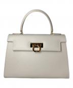 CARBOTTIカルボッティ）の古着「エレナクロスボディ2WAYハンドバッグ」｜アイボリー