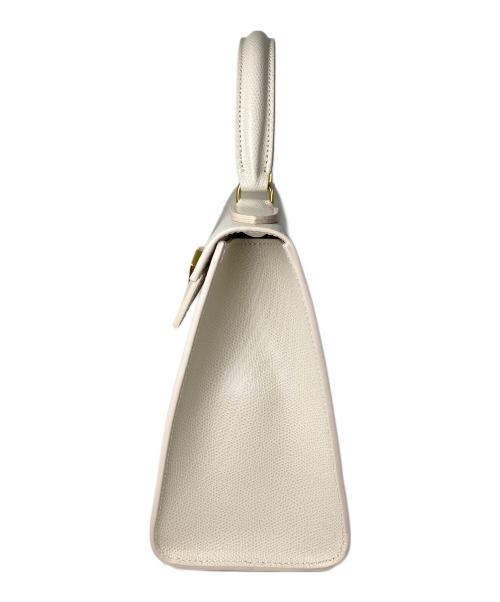 CARBOTTI（カルボッティ）CARBOTTI (カルボッティ) エレナクロスボディ2WAYハンドバッグ アイボリーの古着・服飾アイテム