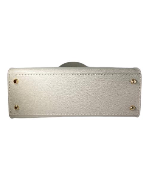 CARBOTTI（カルボッティ）CARBOTTI (カルボッティ) エレナクロスボディ2WAYハンドバッグ アイボリーの古着・服飾アイテム