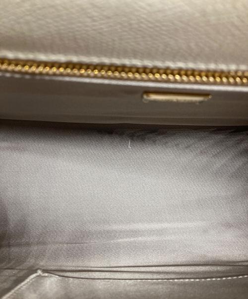 CARBOTTI（カルボッティ）CARBOTTI (カルボッティ) エレナクロスボディ2WAYハンドバッグ アイボリーの古着・服飾アイテム