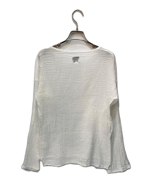 ateliers francais de confection（ル アトリエフランセ デ コンフェクション）ateliers francais de confection (ル アトリエフランセ デ コンフェクション) アトリエフランセ ロングスリーブカットソー ホワイト サイズ:TUの古着・服飾アイテム