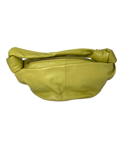 BOTTEGA VENETA（ボッテガベネタ）BOTTEGA VENETA (ボッテガベネタ) ダブルノット ハンドバッグ イエロー×グリーンの古着・服飾アイテム
