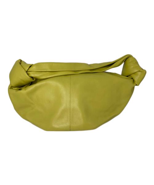 BOTTEGA VENETA（ボッテガベネタ）BOTTEGA VENETA (ボッテガベネタ) ダブルノット ハンドバッグ イエロー×グリーンの古着・服飾アイテム