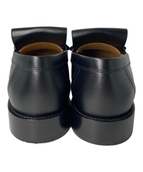 HERMES（エルメス）HERMES (エルメス) モカシン インパクト ローファー ブラック サイズ:37の古着・服飾アイテム