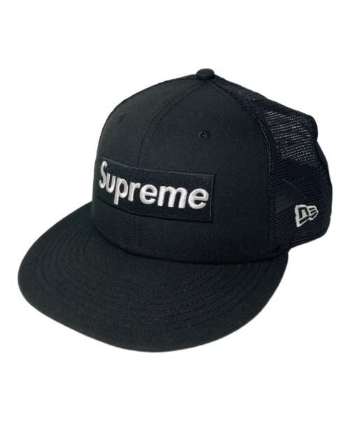 SUPREME（シュプリーム）SUPREME (シュプリーム) New Era (ニューエラ) Box Logo Mesh Back ブラック サイズ:7 1/2の古着・服飾アイテム