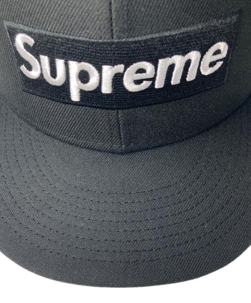 SUPREME（シュプリーム）SUPREME (シュプリーム) New Era (ニューエラ) Box Logo Mesh Back ブラック サイズ:7 1/2の古着・服飾アイテム