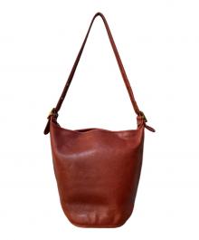 COACH（コーチ）の古着「バケツ型ショルダーバッグ」｜レッド