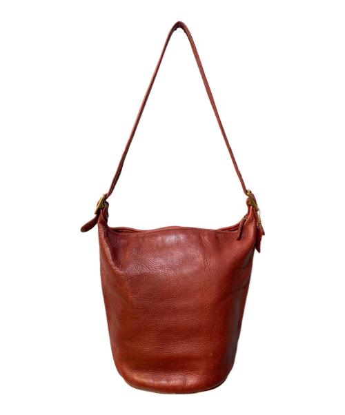 COACH（コーチ）COACH (コーチ) バケツ型ショルダーバッグ レッドの古着・服飾アイテム