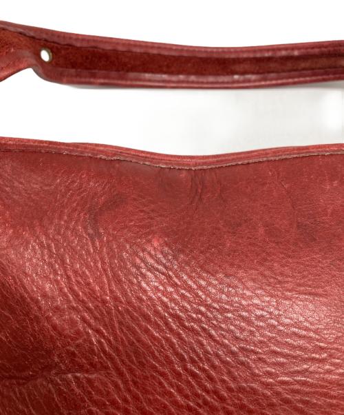 COACH（コーチ）COACH (コーチ) バケツ型ショルダーバッグ レッドの古着・服飾アイテム