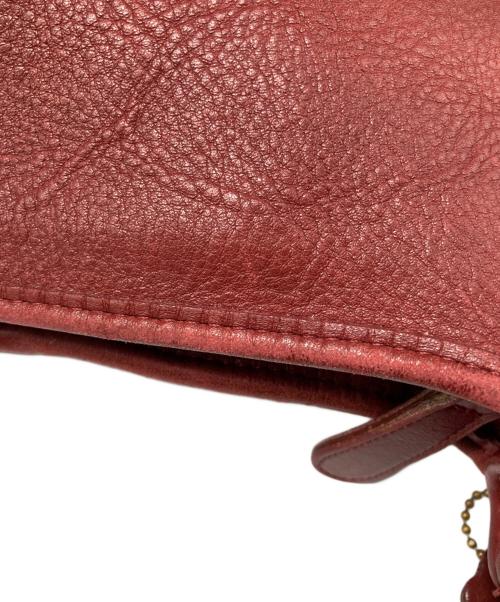 COACH（コーチ）COACH (コーチ) バケツ型ショルダーバッグ レッドの古着・服飾アイテム
