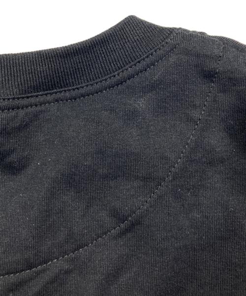 HERMES（エルメス）HERMES (エルメス) Hロゴ刺繍Tシャツ ブラック サイズ:34の古着・服飾アイテム