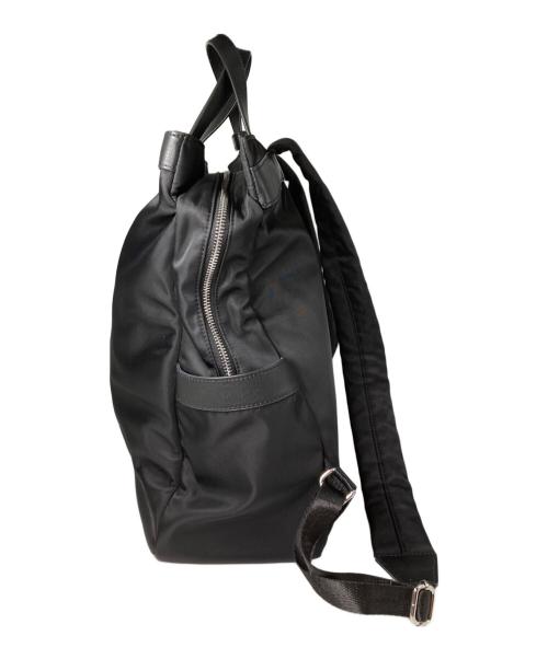 Breath TOPKAPI（ブレストプカピ）Breath TOPKAPI (ブレストプカピ) 防水 ナイロン レザーコンビ PC対応 トート リュック バックパック ブラックの古着・服飾アイテム