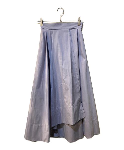 HER LIP TO（ハーリップトゥ）HER LIP TO (ハーリップトゥ) Tallinn Sleeveless Blouseセットアップ セピアブルー サイズ:M（スカート：S）の古着・服飾アイテム