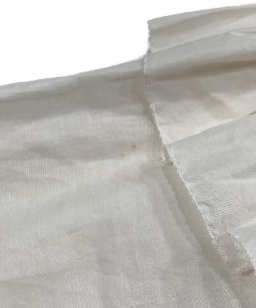 Spick and Span（スピック＆スパン）Spick and Span (スピックアンドスパン) コットンシルクティアードフリルスリーブブラウス ホワイト サイズ:Freeの古着・服飾アイテム