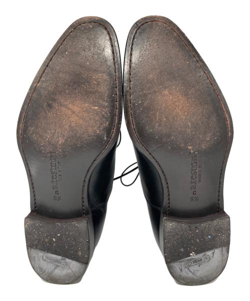 a.testoni（アテストーニ）a.testoni (アテストーニ) ストレートチップシューズ ブラック サイズ:6.5の古着・服飾アイテム