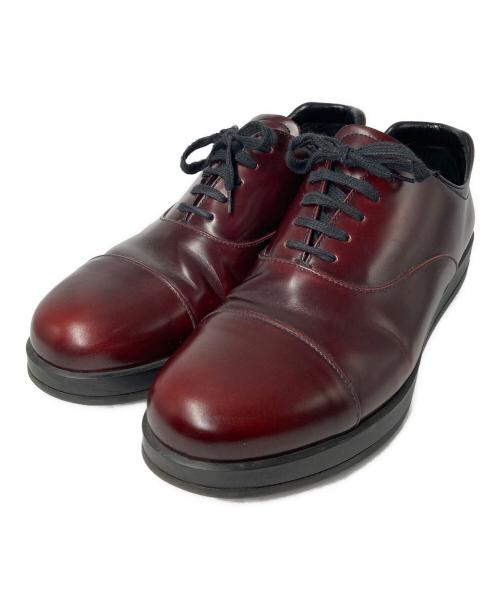 PRADA SPORTS（プラダスポーツ）PRADA SPORTS (プラダスポーツ) レザースニーカー ブラウン サイズ:6 1/2の古着・服飾アイテム