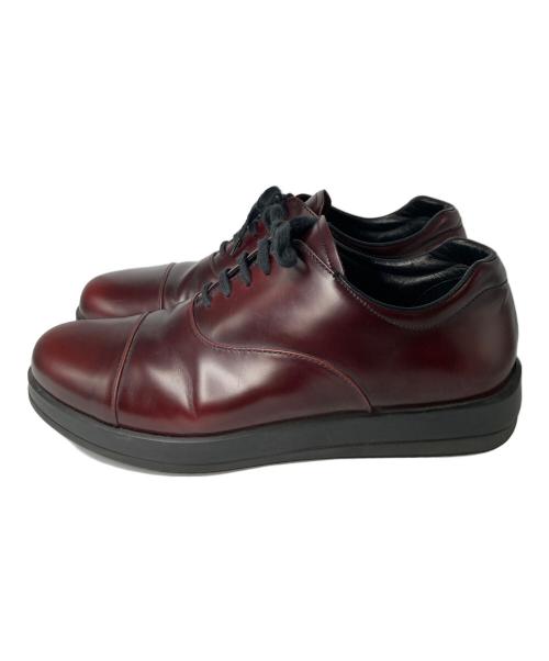 PRADA SPORTS（プラダスポーツ）PRADA SPORTS (プラダスポーツ) レザースニーカー ブラウン サイズ:6 1/2の古着・服飾アイテム