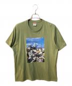 SUPREMEシュプリーム）の古着「trash tee」｜グリーン