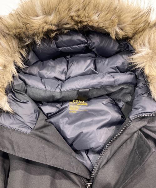 POLO RALPH LAUREN（ポロ・ラルフローレン）POLO RALPH LAUREN (ポロ・ラルフローレン) ダウンコート ブラック サイズ:Mの古着・服飾アイテム