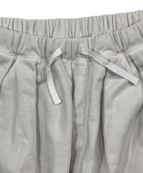 ANCELLM（アンセルム）ANCELLM (アンセルム) TUCK SWEAT SHORTS ホワイト サイズ:1の古着・服飾アイテム