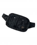 PORTERポーター）の古着「タンカー ウエストバッグ」｜ブラック