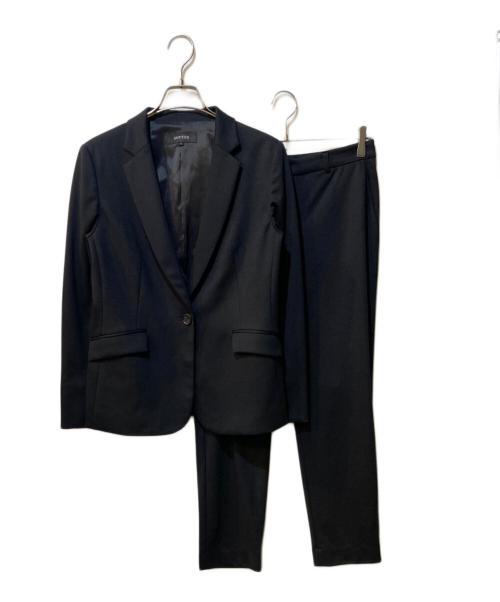 UNTITLED（アンタイトル）UNTITLED (アンタイトル) 【洗える・抗菌防臭】レイナジャージーセットアップ ネイビー サイズ:3の古着・服飾アイテム