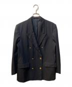 Burberry'sバーバリー）の古着「金釦ジャケット」｜ネイビー