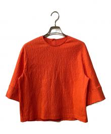 DRESSTERIOR（ドレステリア）の古着「クルーネックTブラウス」｜レッド