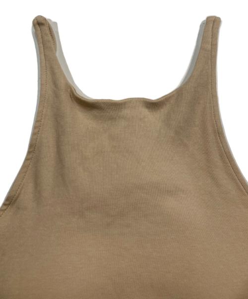 CLANE（クラネ）CLANE (クラネ) HALTER NECK CUP IN TOPS ベージュ サイズ:1の古着・服飾アイテム