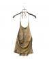 CLANE (クラネ) HALTER NECK CUP IN TOPS ベージュ サイズ:1：5000円